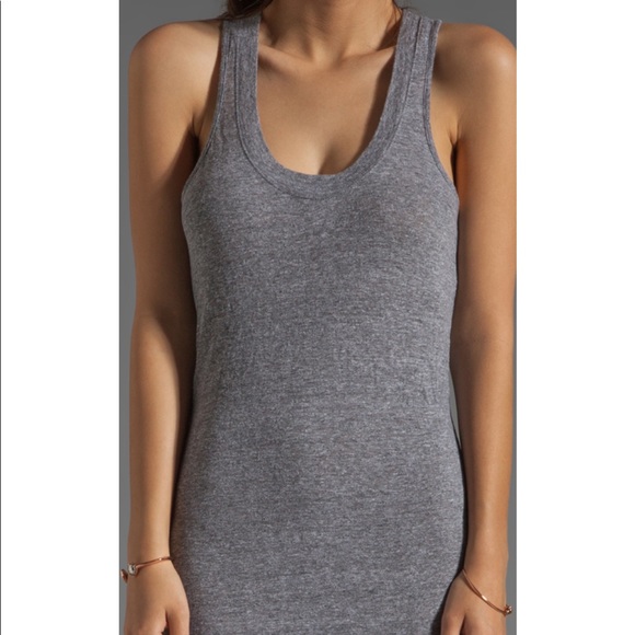 Monrow • Ribbed Racerback Midi in Grey - Picture 2 of 9
